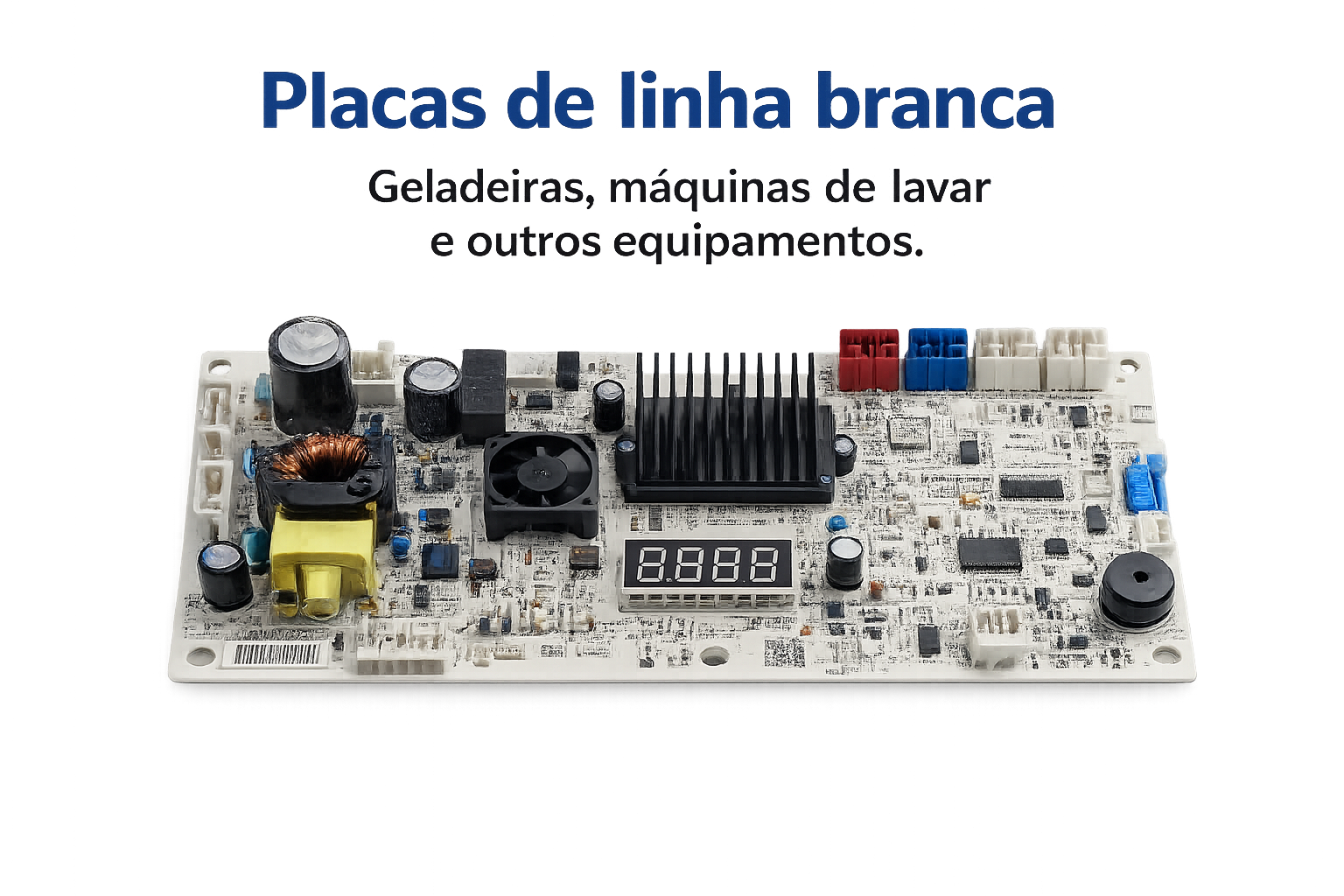 Placas de linha branca